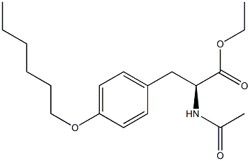 AC-DL-PHE(4-OHEX)-OET Struktur