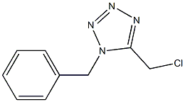 1-BENZYL-5-(CHLOROMETHYL)-1H-TETRAZOLE Struktur