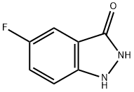 5-FLUORO-3-HYDROXY (1H)INDAZOLE Struktur