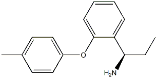 (1R)-1-[2-(4-METHYLPHENOXY)PHENYL]PROPYLAMINE Struktur