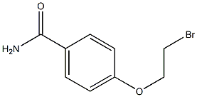 4-(2-BROMO-ETHOXY)-BENZAMIDE Struktur