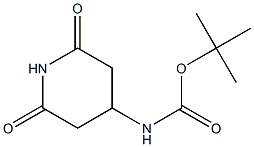 3-(BOC-AMINO)-GLUTARIMIDE Struktur