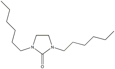 1,3-DIHEXYL-IMIDAZOLIDIN-2-ONE Struktur