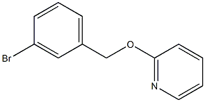 3-BROMOBENZYL-(2-PYRIDYL)ETHER Struktur