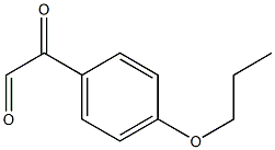 (4-PROPOXY-PHENYL)-OXO-ACETALDEHYDE Struktur