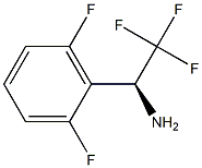 (1S)-1-(2,6-DIFLUOROPHENYL)-2,2,2-TRIFLUOROETHYLAMINE Struktur