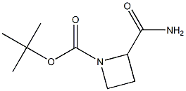 1-BOC-AZETIDINE-2-CARBOXYLIC ACID AMIDE Struktur