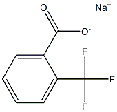 SODIUM 2-(TRIFLUOROMETHYL)BENZOATE Struktur