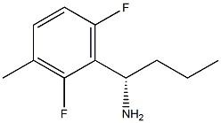 (1S)-1-(2,6-DIFLUORO-3-METHYLPHENYL)BUTYLAMINE Struktur