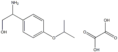 2-AMINO-2-(4-ISOPROPOXYPHENYL)ETHANOL OXALATE Struktur