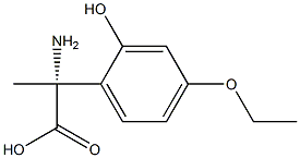 (2R)-2-AMINO-2-(4-ETHOXY-2-HYDROXYPHENYL)PROPANOIC ACID Struktur