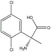 (2R)-2-AMINO-2-(2,5-DICHLOROPHENYL)PROPANOIC ACID Struktur