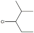 3-CHLORO-2-METHYLPENTANE Struktur