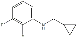 (1R)(2,3-DIFLUOROPHENYL)CYCLOPROPYLMETHYLAMINE Struktur