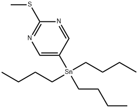 2-(METHYLTHIO)-5-(TRIBUTYLSTANNYL)PYRIMIDINE