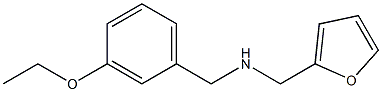 1-(3-ETHOXYPHENYL)-N-(2-FURYLMETHYL)METHANAMINE Struktur