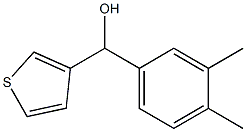 3,4-DIMETHYLPHENYL-(3-THIENYL)METHANOL Struktur