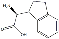 D-2-INDANYLGLYCINE Struktur