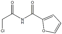 N-(2-CHLOROACETYL)-2-FURAMIDE Struktur