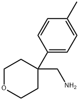 C-(4-P-TOLYL-TETRAHYDRO-PYRAN-4-YL)-METHYLAMINE Struktur