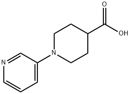 1-PYRIDIN-3-YLPIPERIDINE-4-CARBOXYLIC ACID Struktur