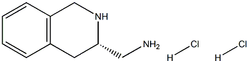 3(S)-AMINOMETHYL-1,2,3,4-TETRAHYDROISOQUINOLINE DIHYDROCHLORIDE Struktur