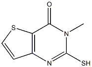 2-MERCAPTO-3-METHYLTHIENO[3,2-D]PYRIMIDIN-4(3H)-ONE Struktur