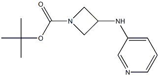 1-BOC-3-(PYRIDIN-3-YLAMINO)-AZETIDINE Struktur