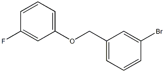 3-BROMOBENZYL-(3-FLUOROPHENYL)ETHER Struktur