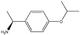 (1S)-1-[4-(METHYLETHOXY)PHENYL]ETHYLAMINE Struktur