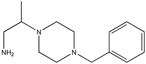 2-(4-BENZYLPIPERAZIN-1-YL)PROPAN-1-AMINE Struktur