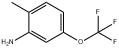 2-METHYL-5-TRIFLUOROMETHOXY-PHENYLAMINE Struktur