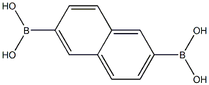 2,6-NAPHTHALENEDIBORONIC ACID Struktur