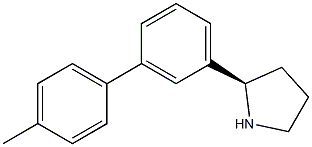 (2R)-2-[3-(4-METHYLPHENYL)PHENYL]PYRROLIDINE Struktur