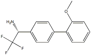 (1R)-2,2,2-TRIFLUORO-1-[4-(2-METHOXYPHENYL)PHENYL]ETHYLAMINE Struktur