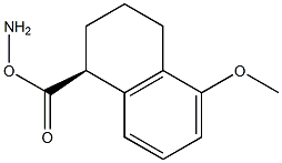 (1S)-1-AMINO-5-METHOXY-1,2,3,4-TETRAHYDRONAPHTHALENECARBOXYLIC ACID Struktur