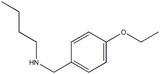 N-(4-ETHOXYBENZYL)BUTAN-1-AMINE Struktur