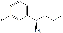 (1S)-1-(3-FLUORO-2-METHYLPHENYL)BUTYLAMINE Struktur