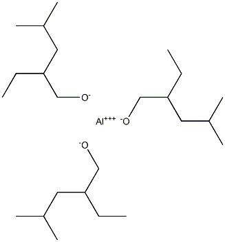 ALUMINUM-2-ETHYL-ISO-HEXOXIDE Struktur