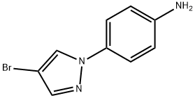 4-(4-BROMO-1H-PYRAZOL-1-YL)ANILINE Struktur