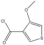 4-METHOXYTHIOPHENE-3-CARBONYL CHLORIDE Struktur