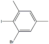 1-BROMO-3,5-DIMETHYL-2-IODOBENZENE Struktur