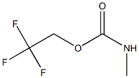 2,2,2-TRIFLUOROETHYL METHYLCARBAMATE Struktur