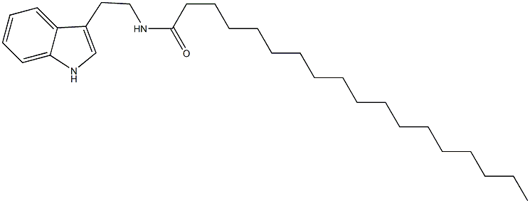 N-OCTADECANOYLTRYPTAMIN Struktur