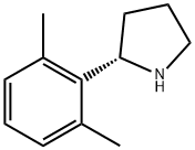 (2S)-2-(2,6-DIMETHYLPHENYL)PYRROLIDINE Struktur