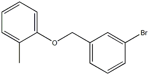 3-BROMOBENZYL-(2-METHYLPHENYL)ETHER Struktur