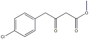 4-(4-CHLORO-PHENYL)-3-OXO-BUTYRIC ACID METHYL ESTER Struktur