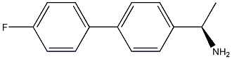 (1R)-1-[4-(4-FLUOROPHENYL)PHENYL]ETHYLAMINE Struktur