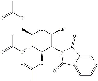 3,4,6-TRI-O-ACETYL-2-PHTHALIMIDO-2-DEOXY-ALPHA-D-GLUCOPYRANOSYL BROMIDE Struktur