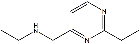 ETHYL-(2-ETHYL-PYRIMIDIN-4-YLMETHYL)-AMINE Struktur